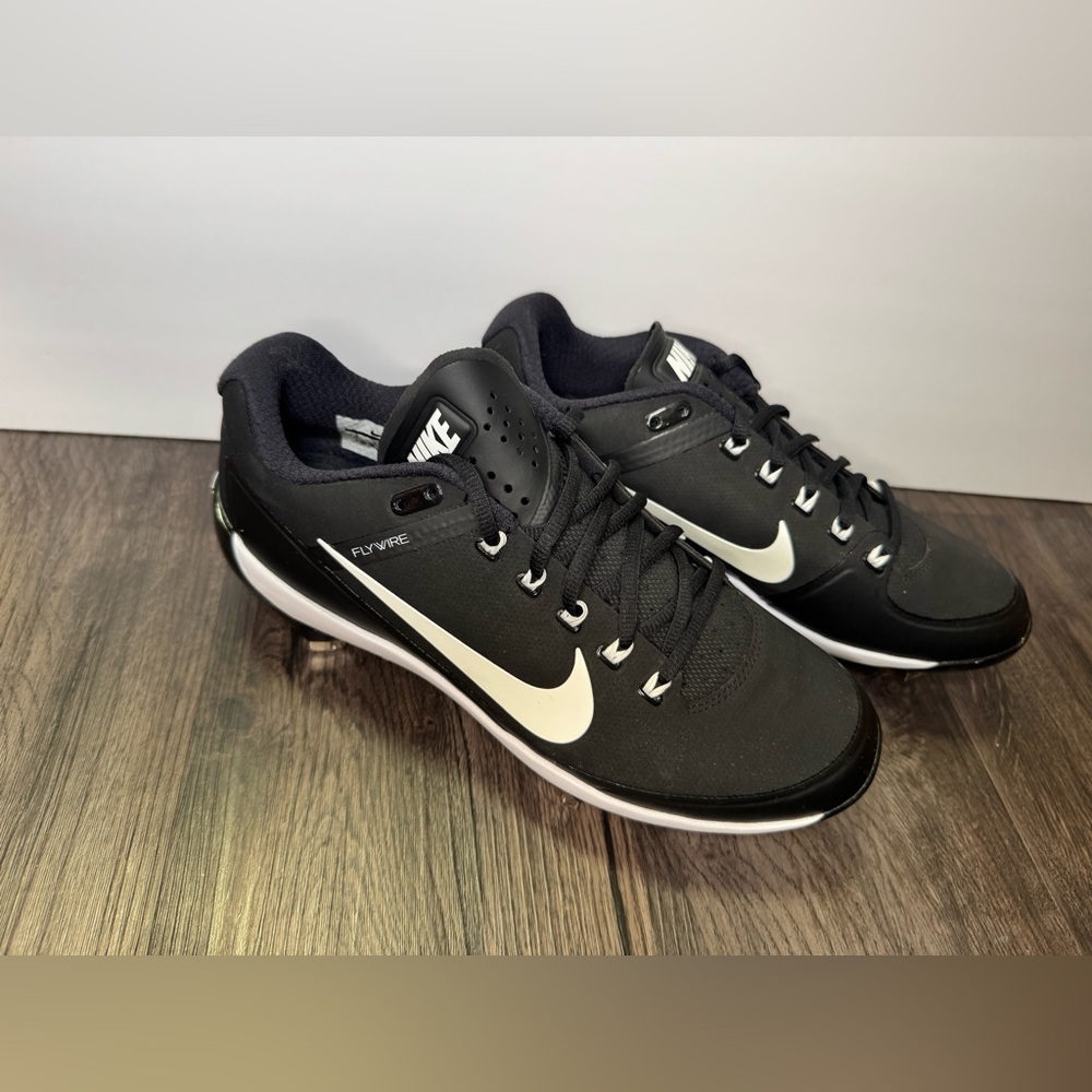 Nike Air Clipper '17 MCS Baseball Cleat Men's US Size 8  Black White 880261-010